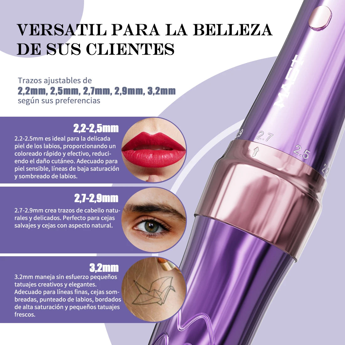 Mast P60 Kit PMU Inalámbrico | Máquina Maquillaje Permanente Profesional