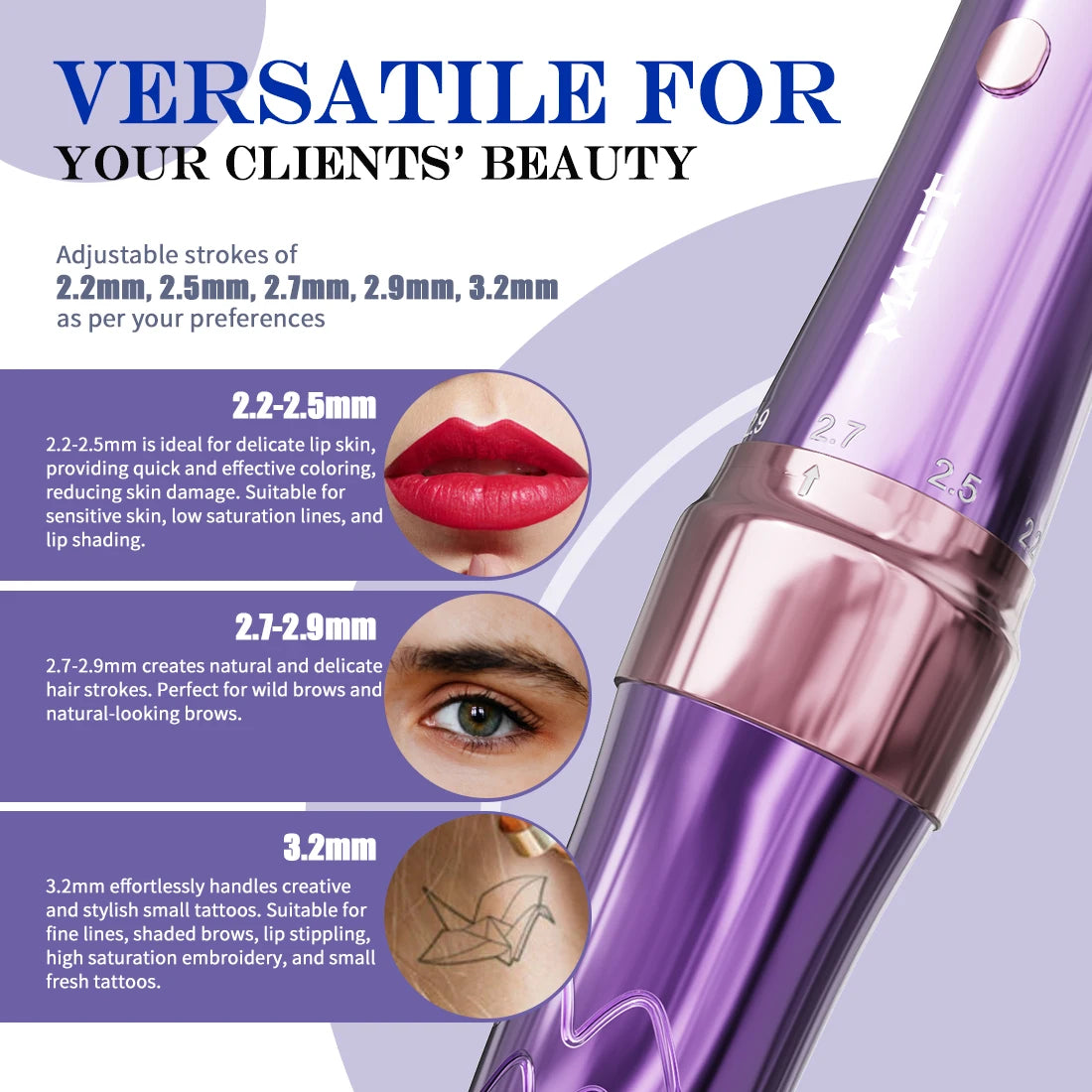 Mast P60 Kit PMU Inalámbrico | Máquina Maquillaje Permanente Profesional