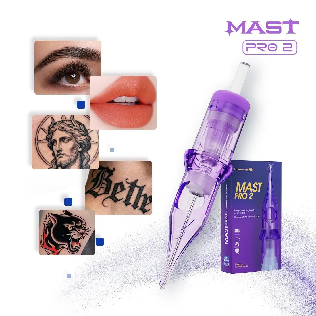 Mast P60 Kit PMU Inalámbrico | Máquina Maquillaje Permanente Profesional