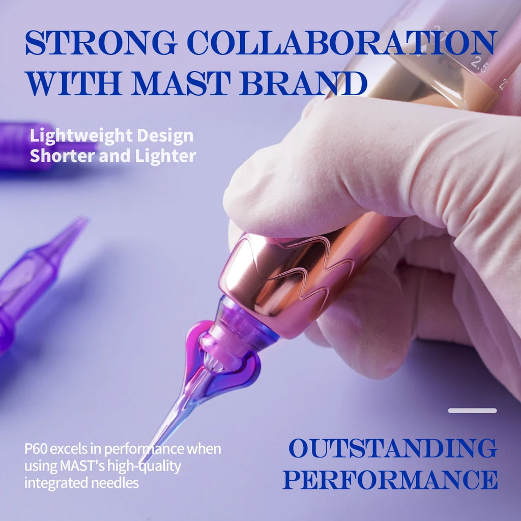 Mast P60 Kit PMU Inalámbrico | Máquina Maquillaje Permanente Profesional