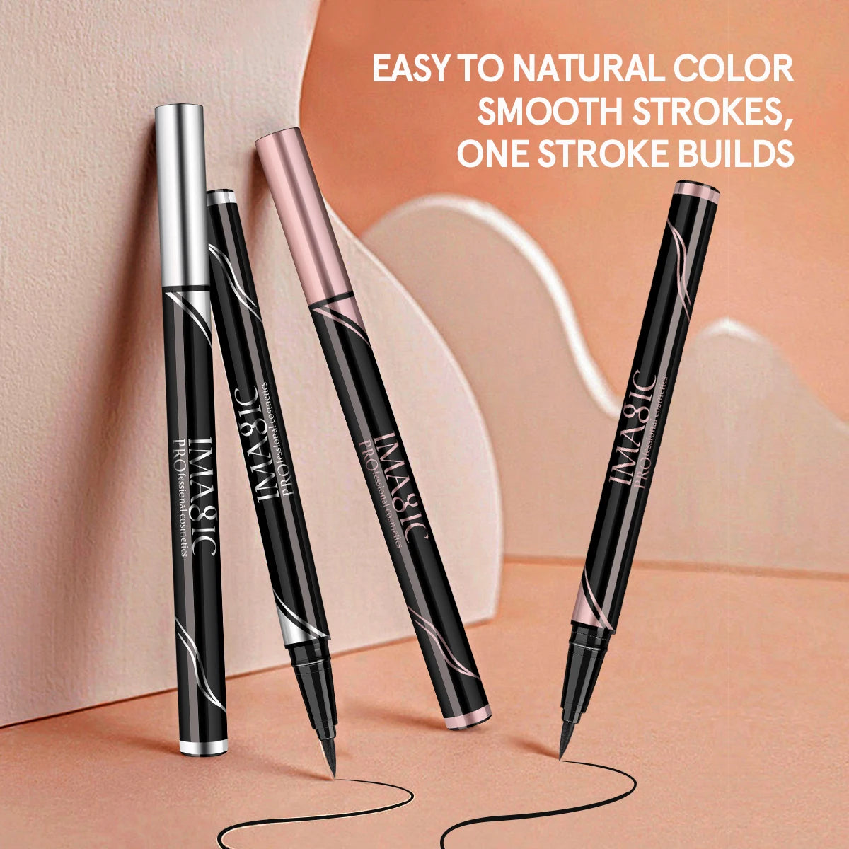 Delineador de Ojos Impermeable Mate | Eyeliner Larga Duración