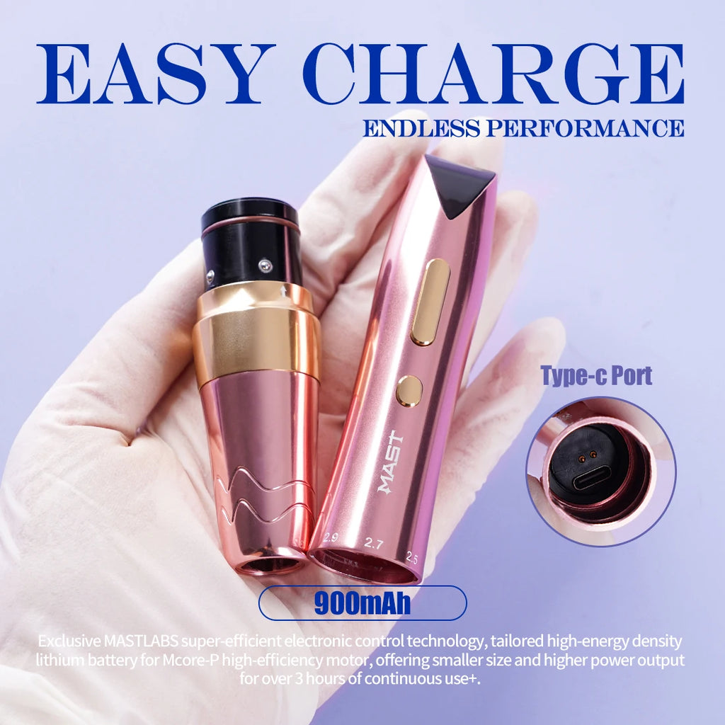 Mast P60 Kit PMU Inalámbrico | Máquina Maquillaje Permanente Profesional