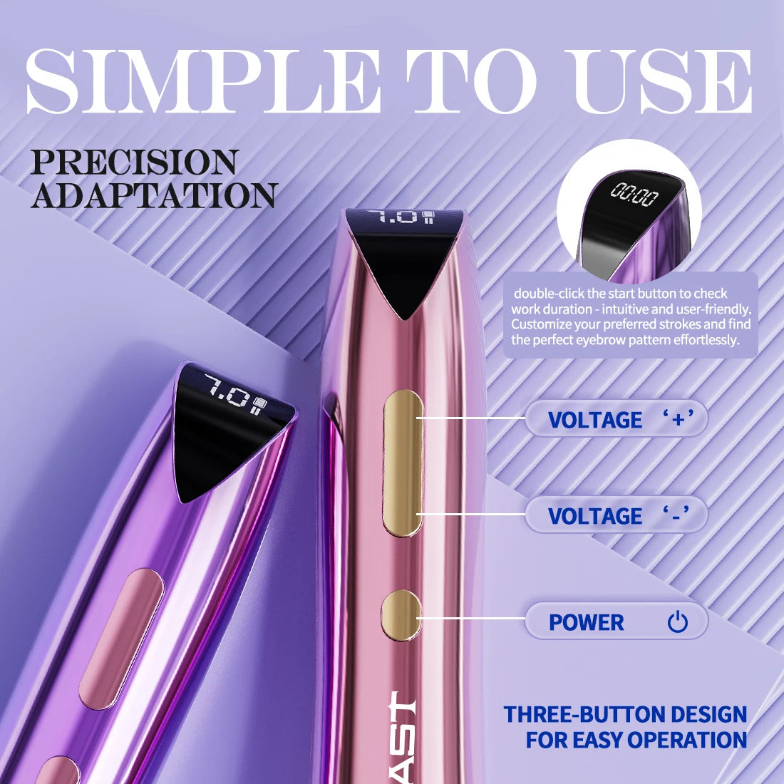 Mast P60 Kit PMU Inalámbrico | Máquina Maquillaje Permanente Profesional